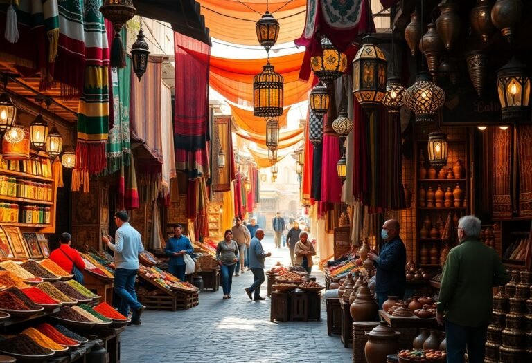 Exploring Traditional Markets in Morocco